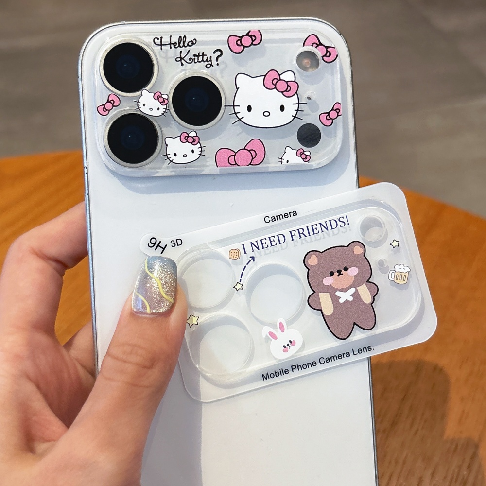 Camera Lens Protector - 귀여운 만화 캐릭터 카메라 보호 렌즈
