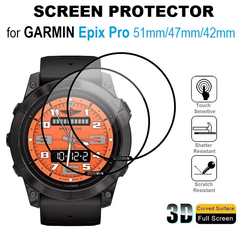 Curved Edge Screen - Garmin Epix Pro 51mm 47mm 42mm