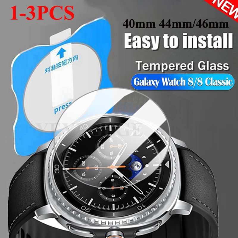 Glass Protector Auto - 삼성 갤럭시 시계 8 용 HD