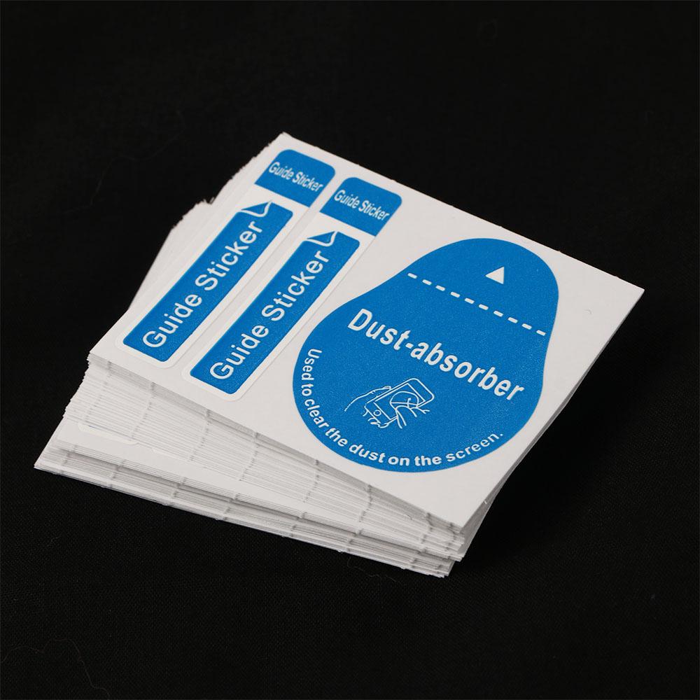 Dust Removal Sticker - 렌즈 강화유리 가이드 스티커 화면 클리너