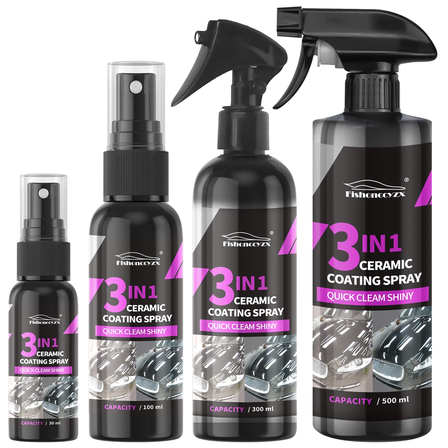 Nano Liquid Coating - 3 in 1 자동차 세라믹 액체