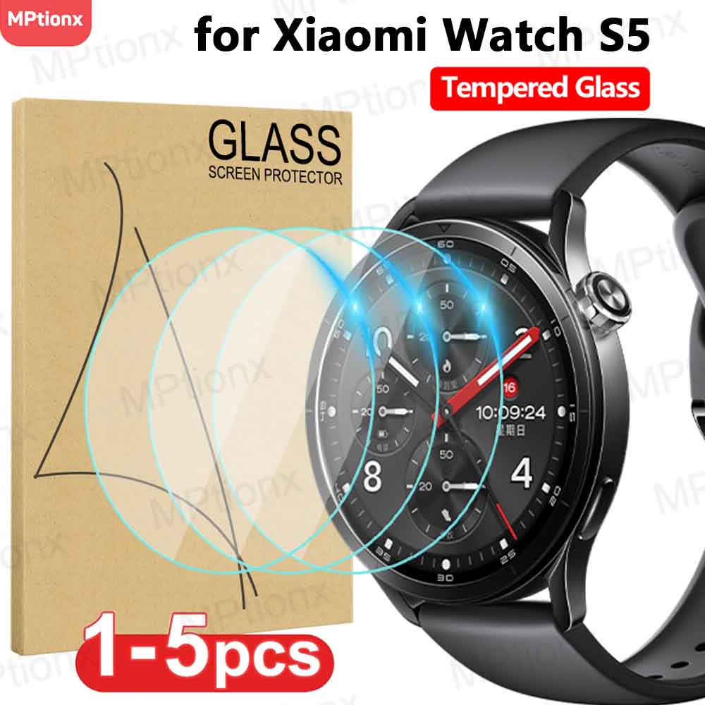 Smartwatch Screen Film - Xiaomi Watch S5용 강화 유리 Xiaomi