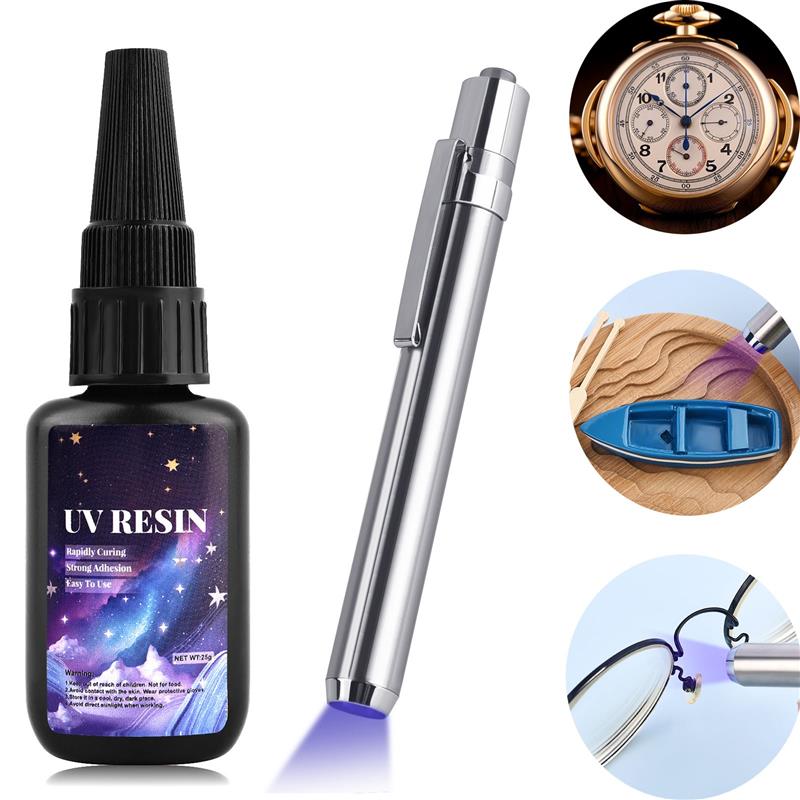 Liquid Uv Glue Kit - UV 본딩 용접 접착제 키트, 액체