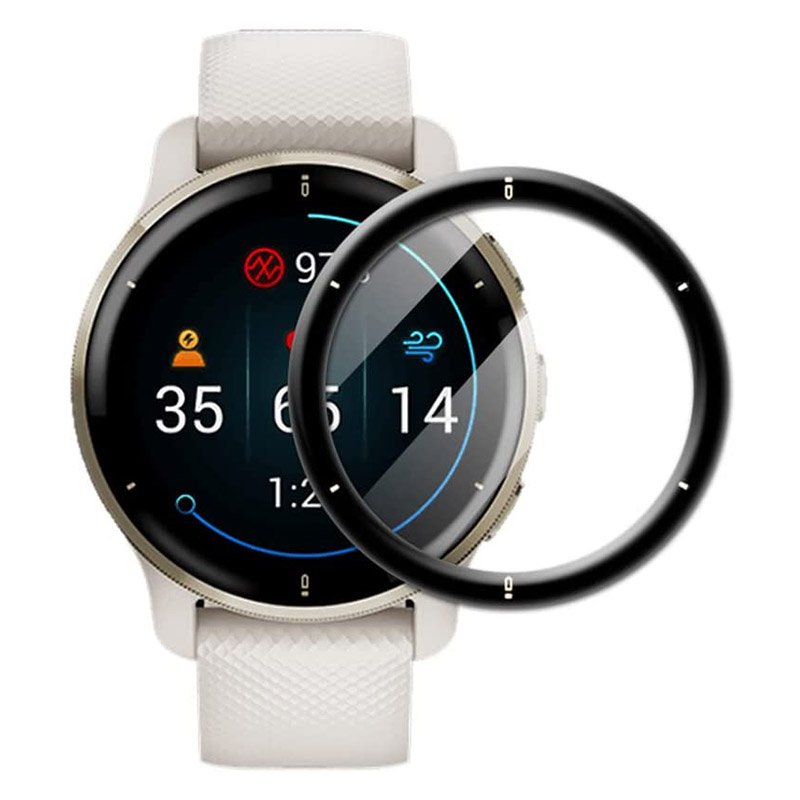 Curved Edge Screen - Garmin Venu 2 Plus 전체 화면