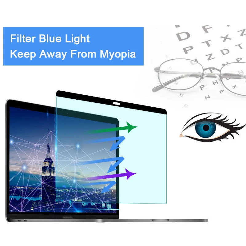 Matte Anti Glare Screen - 블루라이트 차단 마그네틱 스크린 보호 필름
