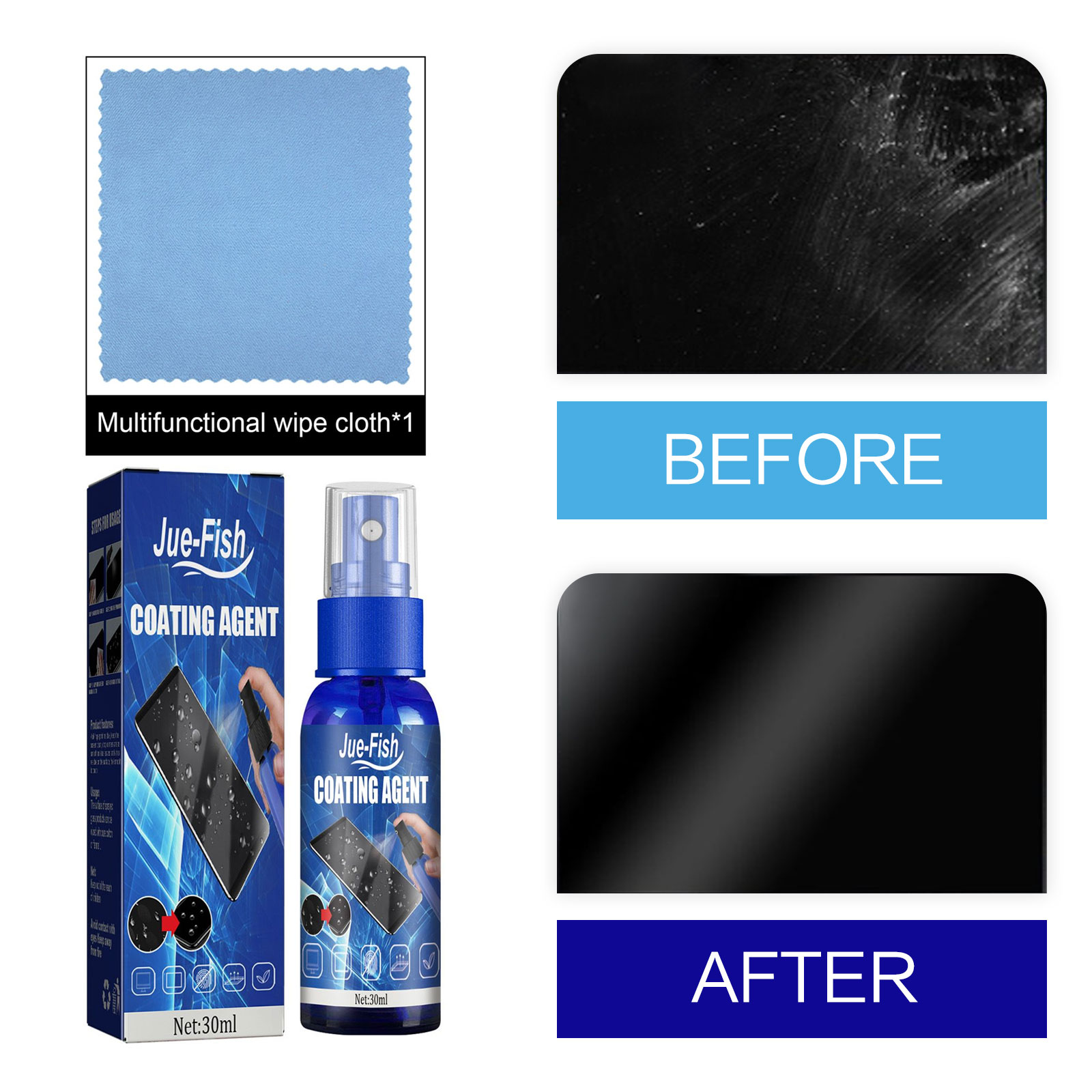 Oleophobic Coating Spray - 액체 화면 보호기 스프레이 화면 소수성