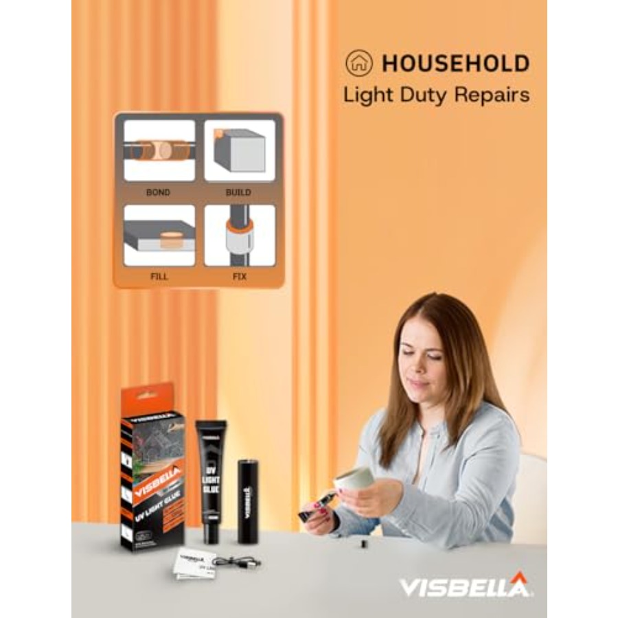 UV 라이트 글루 레진 키트(램프 포함), 몇 초 만에 - Liquid Uv Glue Kit 리뷰 및 가격