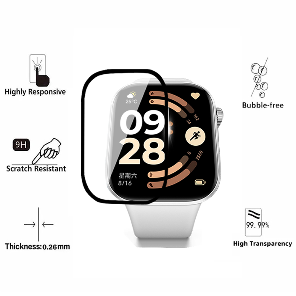 Xiaomi Redmi Watch 6 용 화면 보호기  - Hydrogel Screen Protector 리뷰 및 가격