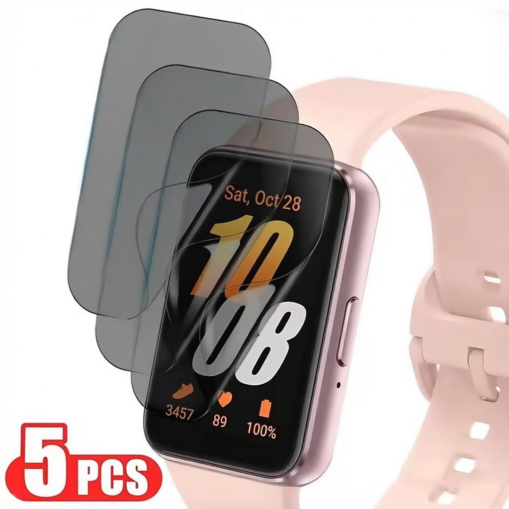삼성 갤럭시 핏 3 스마트워치 화면 보호기용 3-5개  - Privacy Screen Protector 리뷰 및 가격
