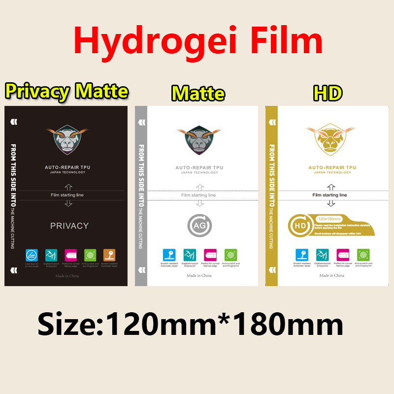 50개 HD 무광 프라이버시 보호 유연한 하이드로겔 필 - Flexible Tpu Film 리뷰 및 가격