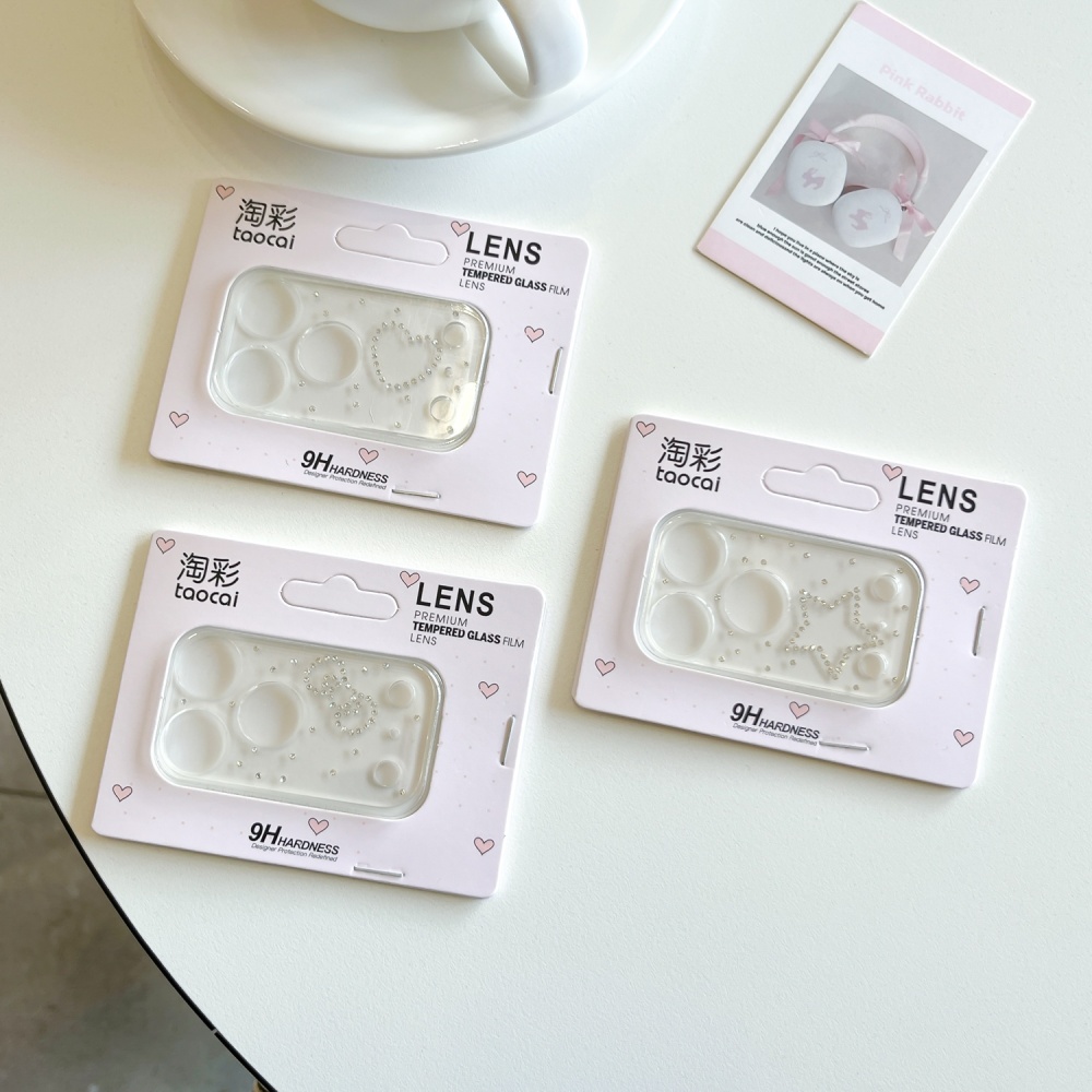 럭셔리 다이아몬드 3D 하트 글래스 카메라 보호필름 아 - Camera Lens Protector 리뷰 및 가격