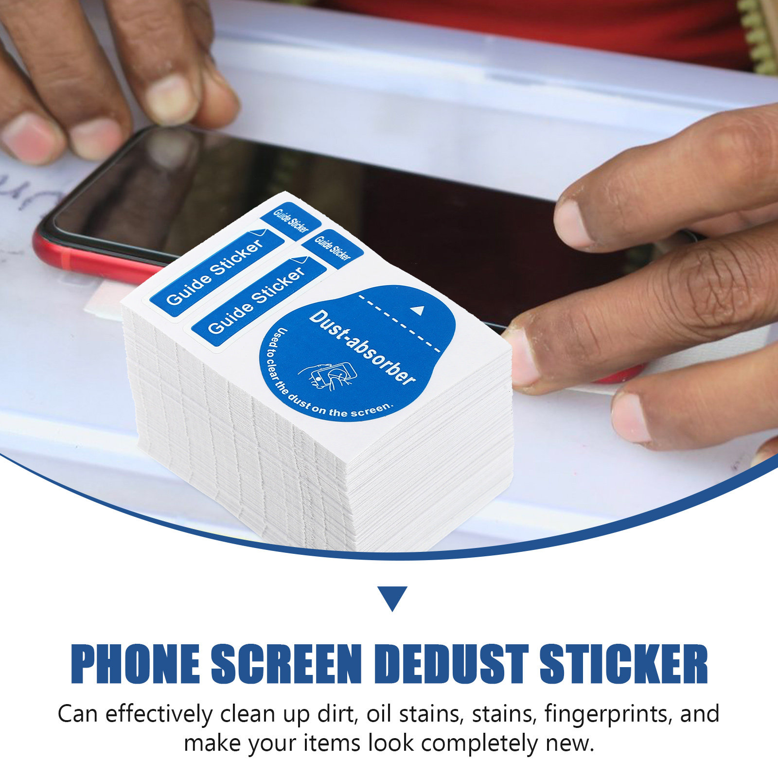 200pcs LCD 화면 먼지 제거 스티커, 전화 태블 - Dust Removal Sticker 리뷰 및 가격
