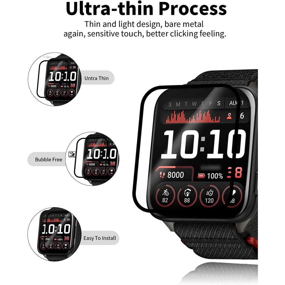 Garmin Venu X1용 스크래치 방지 필름 3D  - Curved Edge Screen 리뷰 및 가격