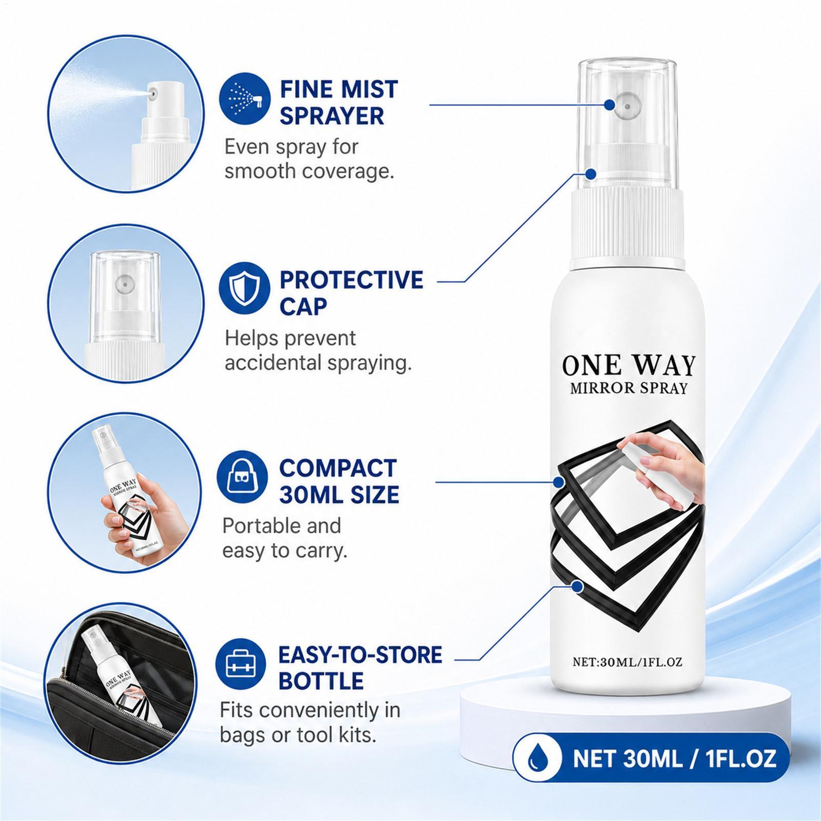 반사 창 스프레이 30ml 빠른 건조 단열 프라이버시  - Privacy Screen Protector 리뷰 및 가격
