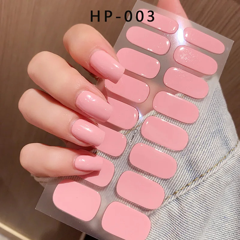 16 팁 UV 반 경화 젤 네일 랩 스티커 5D 퓨어  - Full Cover Adhesive 리뷰 및 가격