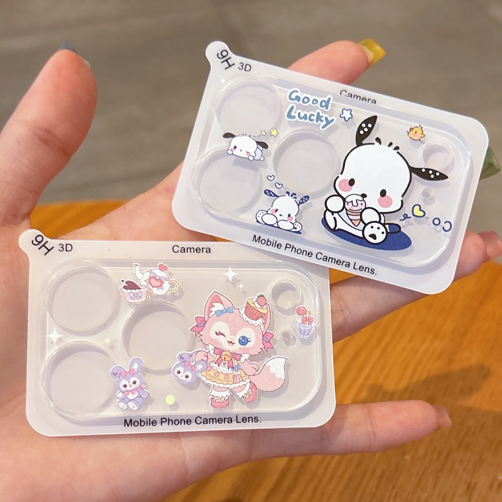 귀여운 만화 캐릭터 카메라 보호 렌즈 필름 아이폰 15 - Camera Lens Protector 리뷰 및 가격