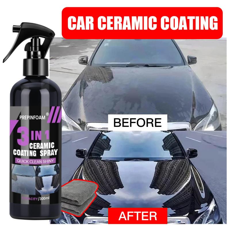 3 in 1 자동차 세라믹 액상 코팅 스프레이 나노 크 - Nano Liquid Coating 리뷰 및 가격