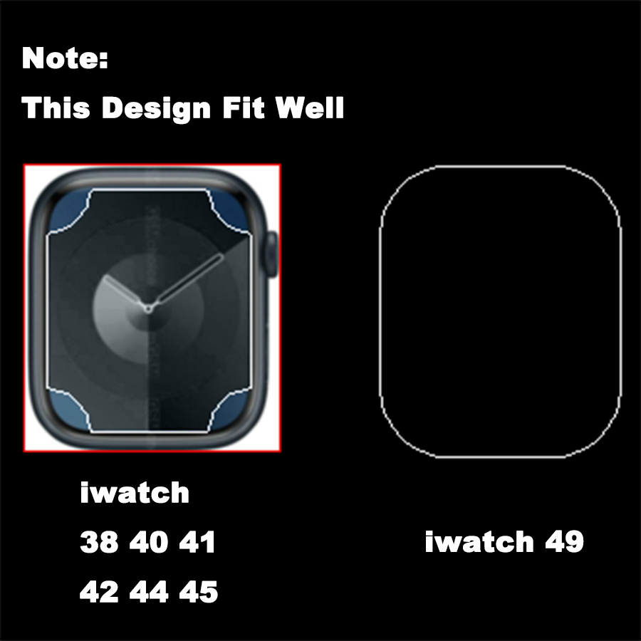 애플워치 시리즈 11 10 9 8 46mm 42mm 4 - Privacy Screen Protector 리뷰 및 가격