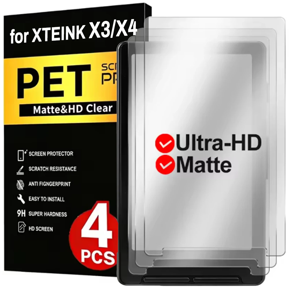 1-4pcs XTEINK X3 X4용 소프트 PET 풀 - Matte Anti Glare Screen 리뷰 및 가격