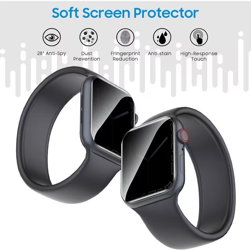 애플워치 9 8 7 6 SE 5 44mm 40mm 41 - Privacy Screen Protector 리뷰 및 가격