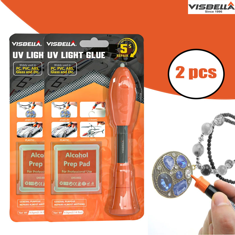 Visbella UV 라이트 접착제 펜, 액체 본딩 및 - Liquid Uv Glue Kit 리뷰 및 가격