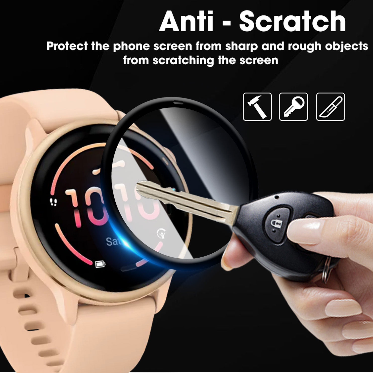 Garmin Vivoactive 6용 유연한 화면 보호 - Curved Edge Screen 리뷰 및 가격