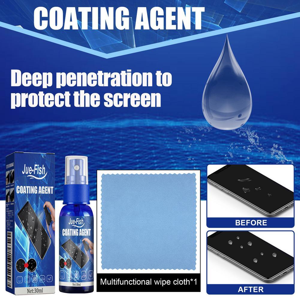 액체 스크린 보호제 스프레이 스크린 소수성 코팅 보호  - Oleophobic Coating Spray 리뷰 및 가격