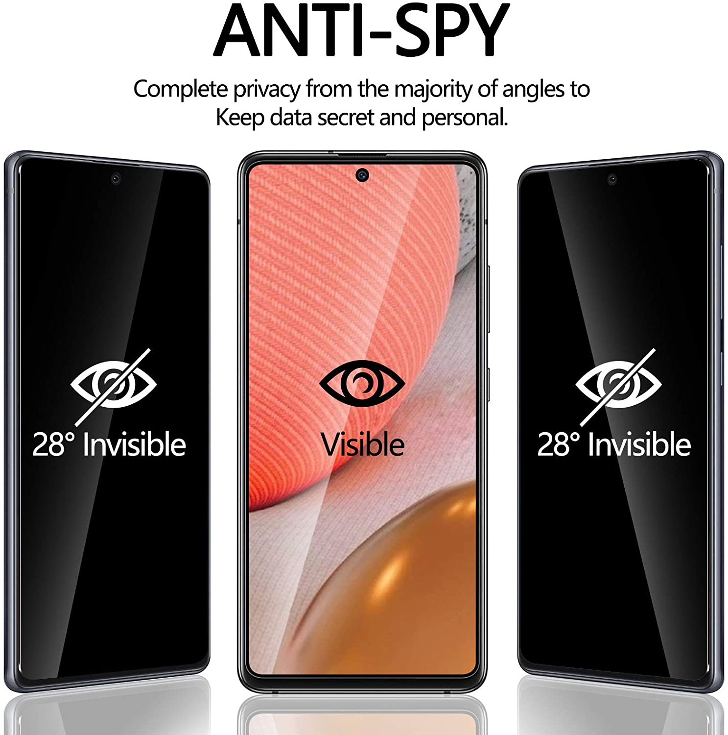 갤럭시 M33/M23/F23용 2팩 프라이버시 필터 강 - Privacy Filter 2Pack 리뷰 및 가격