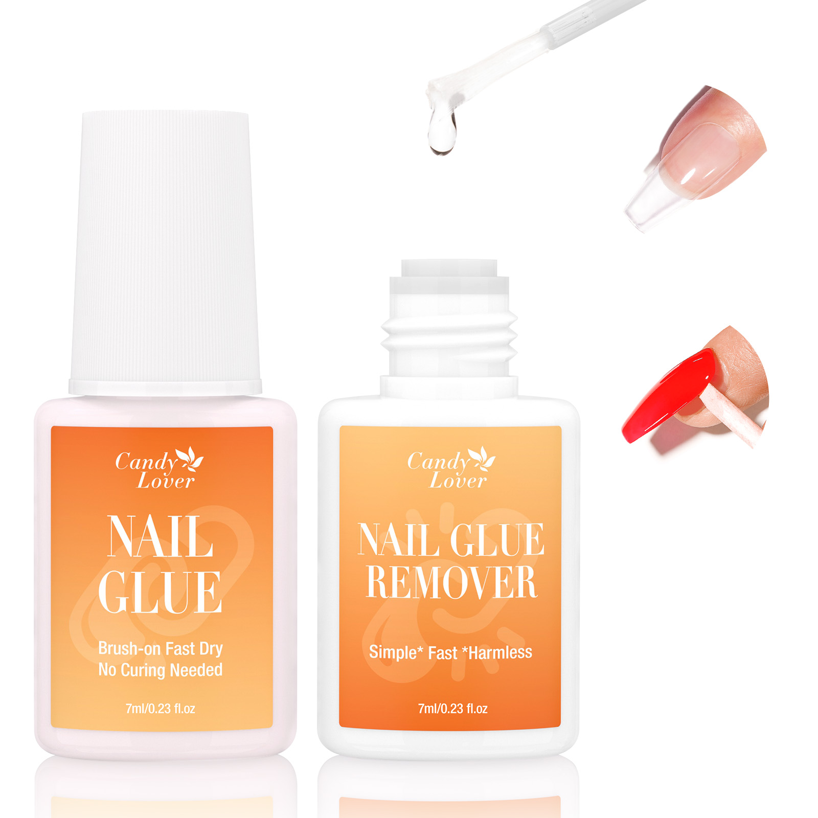초강력 네일 글루 리무버 키트 UV 라이트 없이 아크릴 - Liquid Uv Glue Kit 리뷰 및 가격