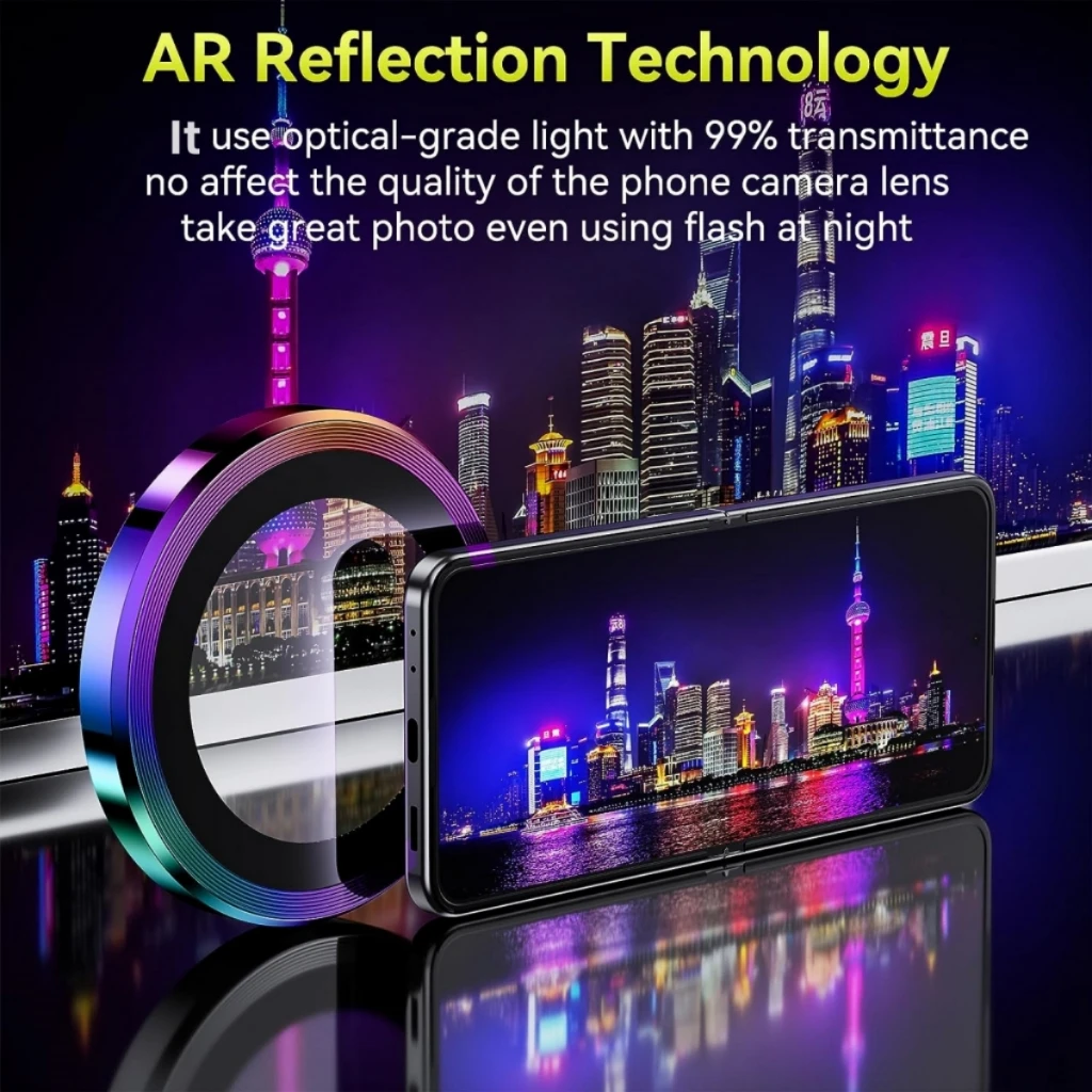 삼성 갤럭시 Z 플립 7 6 5 4용 메탈 카메라 렌즈 - Tempered Glass Screen 9H 리뷰 및 가격